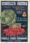 Isbell's 1929 Seed Catalog Cover