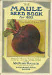 Wm. Henry Maule 1922 Seed Annual