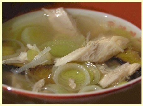 Cock-A-Leekie Soup